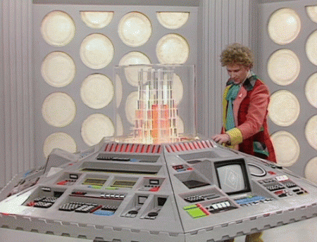 A hatodik Doktor tardisa